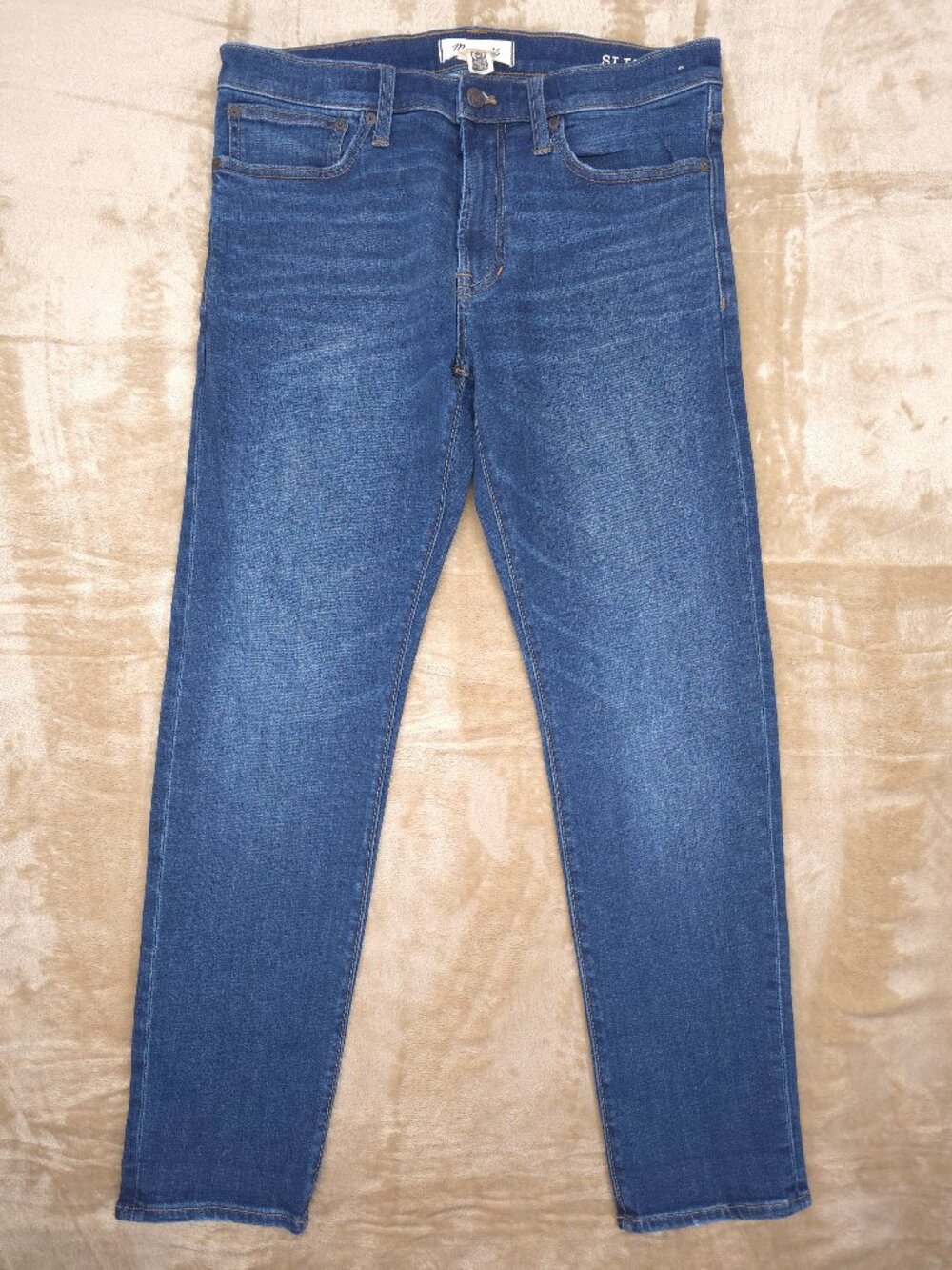 Madewell Slim Jeans 32x30 Coolmax Stretch Denim Blue MA265